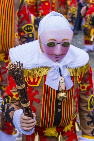 2017 Binche Karnavalı — Stok fotoğraf