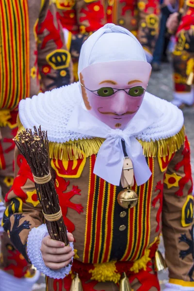 Karneval von Binche 2017 — Stockfoto