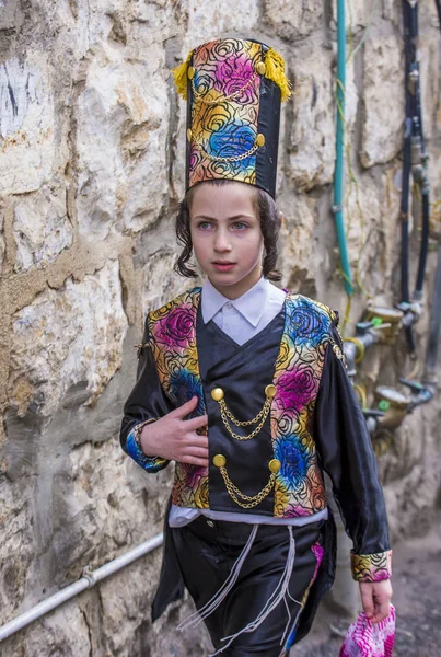 Purim mea shearim içinde — Stok fotoğraf