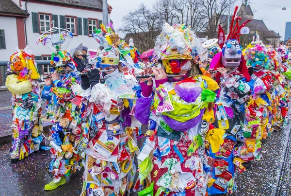 Carnaval de Basileia 2017 — Fotografia de Stock