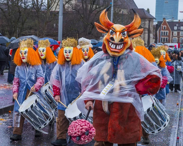 Carnaval de Basileia 2017 — Fotografia de Stock