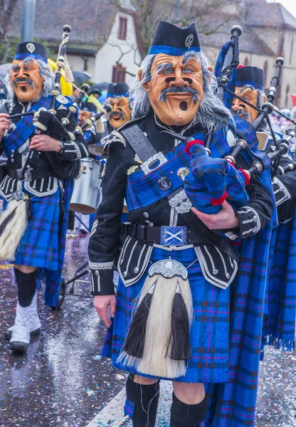 Carnevale di Basilea 2017 — Foto Stock