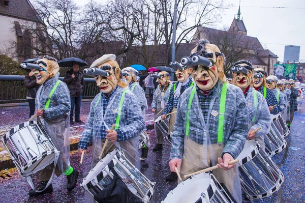 Carnaval de Basileia 2017 — Fotografia de Stock