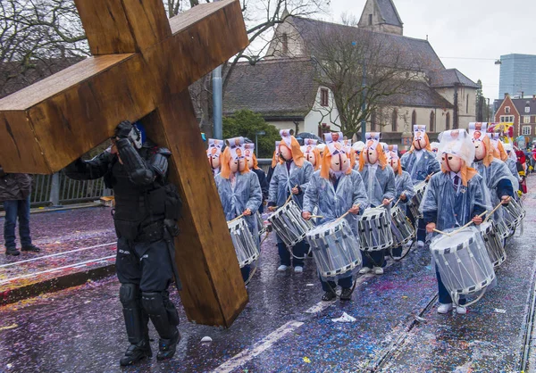 Carnaval de Basileia 2017 — Fotografia de Stock