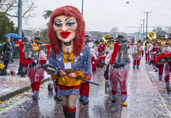 Carnaval de Basileia 2017 — Fotografia de Stock