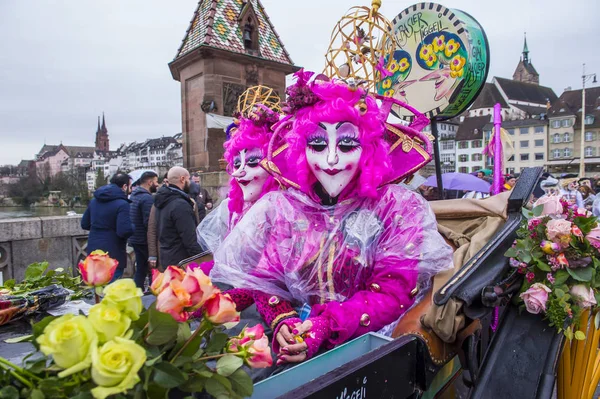 2017 r. Bazylea karnawał — Zdjęcie stockowe