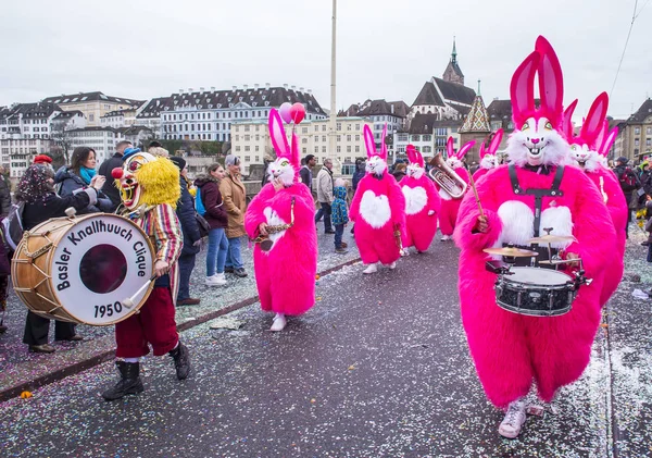 Carnaval de Basileia 2017 — Fotografia de Stock