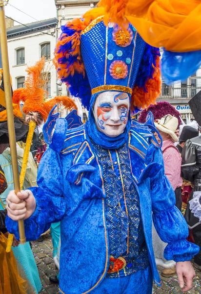 Carnaval de Binche 2017 — Foto de Stock