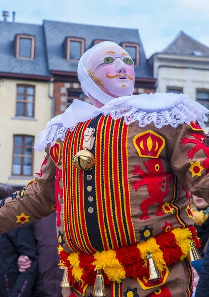 Carnevale Binche 2017 — Foto Stock