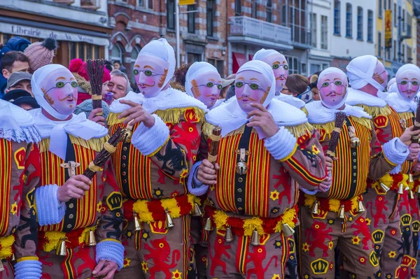 2017 Binche Carnival — Stock Photo, Image