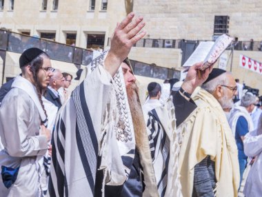 Batı duvarındaki Hamursuz Bayramı