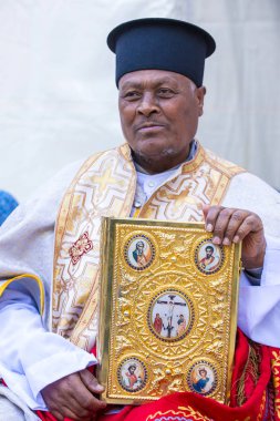 Etiyopya kutsal ateş töreni