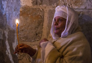 Etiyopya kutsal ateş töreni