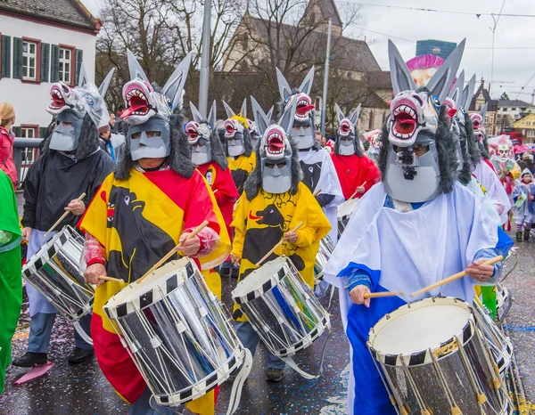 Carnaval de Basileia 2017 — Fotografia de Stock