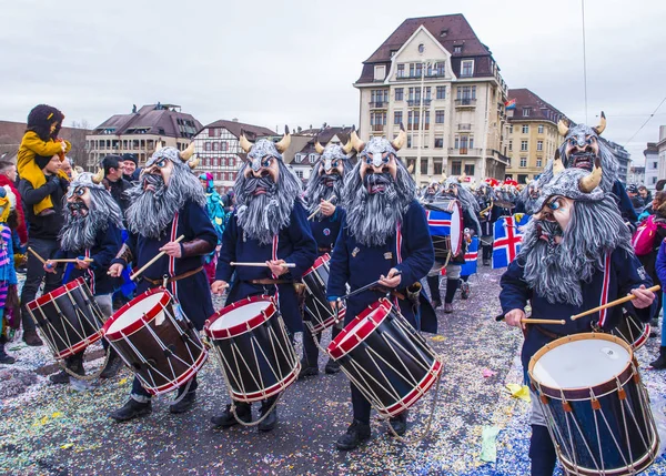 Carnevale di Basilea 2017 — Foto Stock