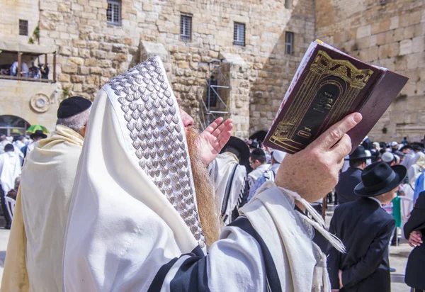 Passover in the Western wall — Stock Photo, Image