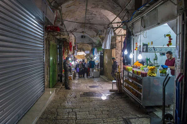 Старий ринок Єрусалим — Stock Fotó