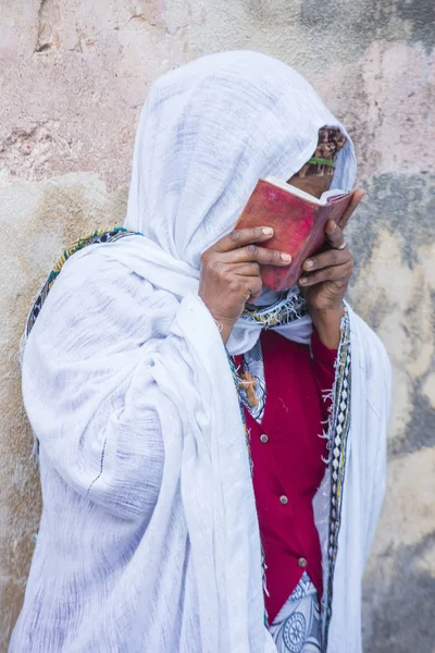 Ethiopische heilige vuur ceremonie — Stockfoto