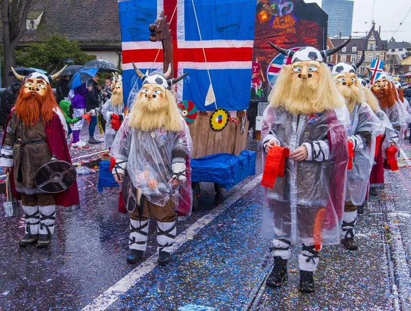 Carnevale di Basilea 2017 — Foto Stock