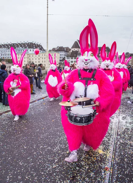 Carnaval de Basileia 2017 — Fotografia de Stock