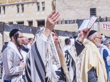 Batı duvarındaki Hamursuz Bayramı