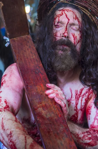 İsa'nın crucifixtion savaşını 