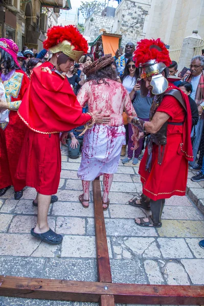 İsa'nın crucifixtion savaşını 