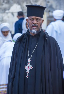 Etiyopya kutsal ateş töreni