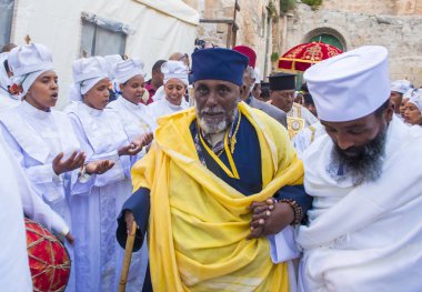 Etiyopya kutsal ateş töreni