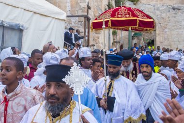Etiyopya kutsal ateş töreni
