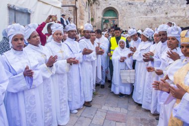 Etiyopya kutsal ateş töreni