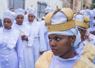 Etiyopya kutsal ateş töreni