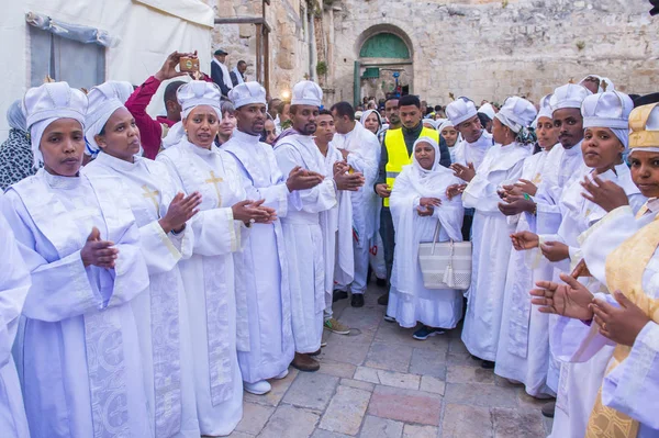 Etiyopya kutsal ateş töreni