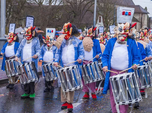 Carnaval de Basileia 2017 — Fotografia de Stock