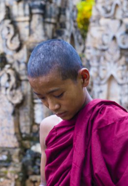 Acemi monk Kakku pagoda Myanmar '