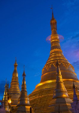 Shwedagon pagoda in Yangon, Myanmar