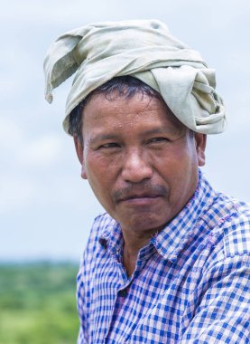 Myanmar Birmanya çiftçi
