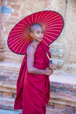 Acemi keşiş bagan Myanmar içinde