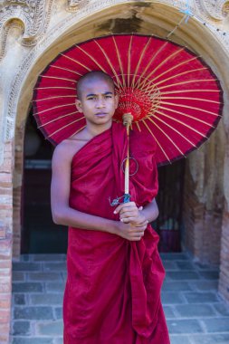 Acemi keşiş bagan Myanmar içinde