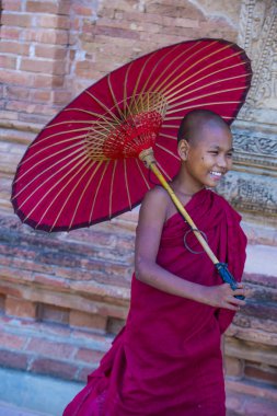 Acemi keşiş bagan Myanmar içinde