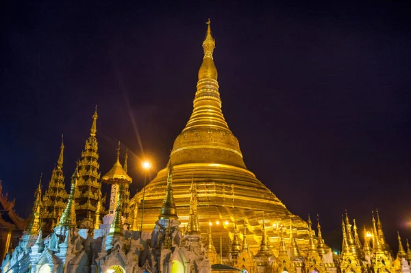 Shwedagon pagoda in Yangon, Myanmar