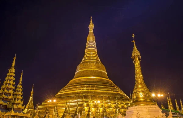 Shwedagon pagoda in Yangon, Myanmar