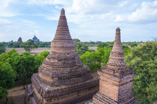 Die Tempel des bagan myanmar — Stockfoto
