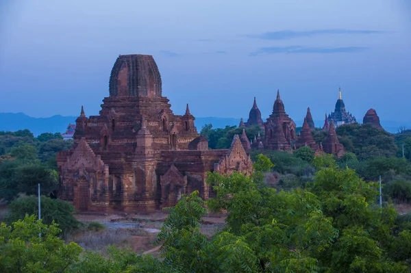 Храми Баган М'янма — стокове фото