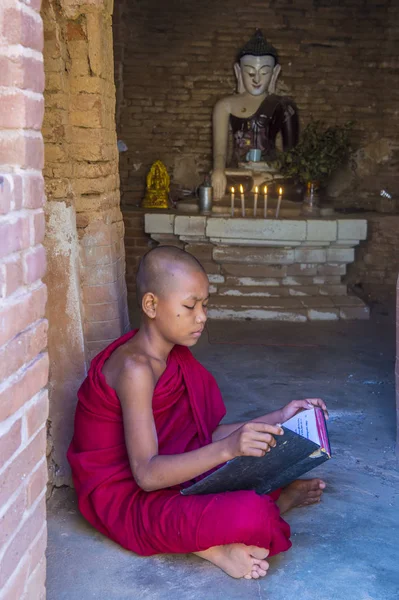 Acemi keşiş bagan Myanmar içinde