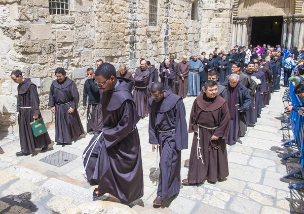 Kudüs'te Kutsal Kabir Kilisesi Paskalya