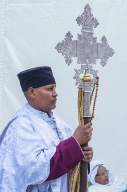 Etiyopya kutsal ateş töreni