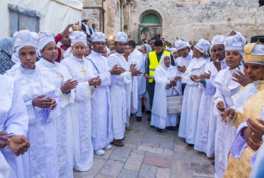 Etiyopya kutsal ateş töreni
