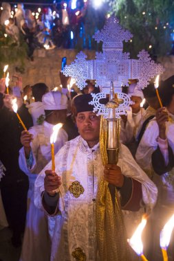 Etiyopya kutsal ateş töreni