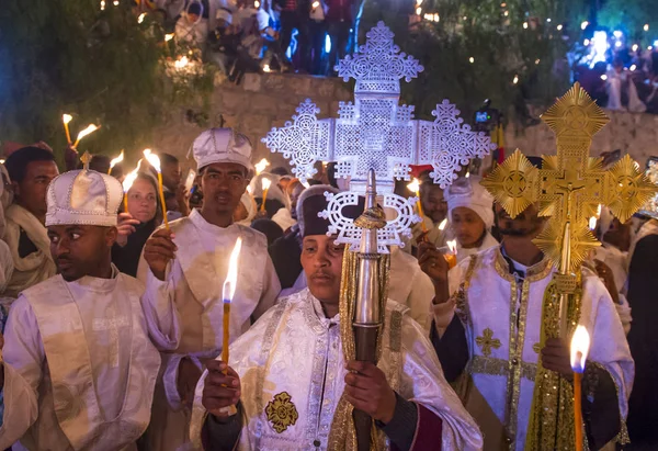 Etiyopya kutsal ateş töreni